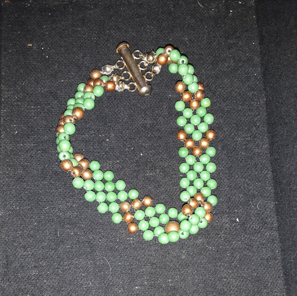 Handmade beaded bracelet